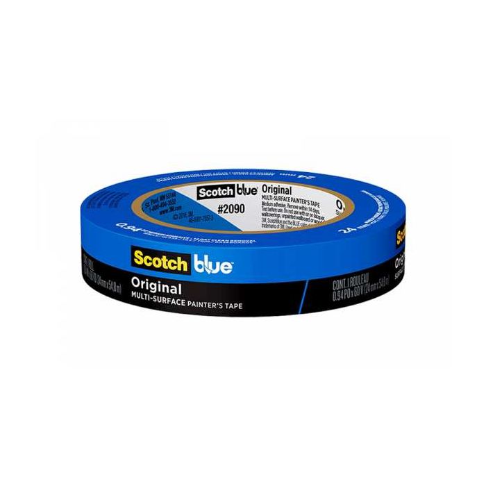 3M 2090 ScotchBlue Multi-Surface Painter's Tape - 36 mm x 54.8 m