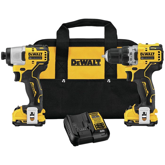 DeWalt 12V MAX 2 Tool Drill Impact Driver Combo Kit