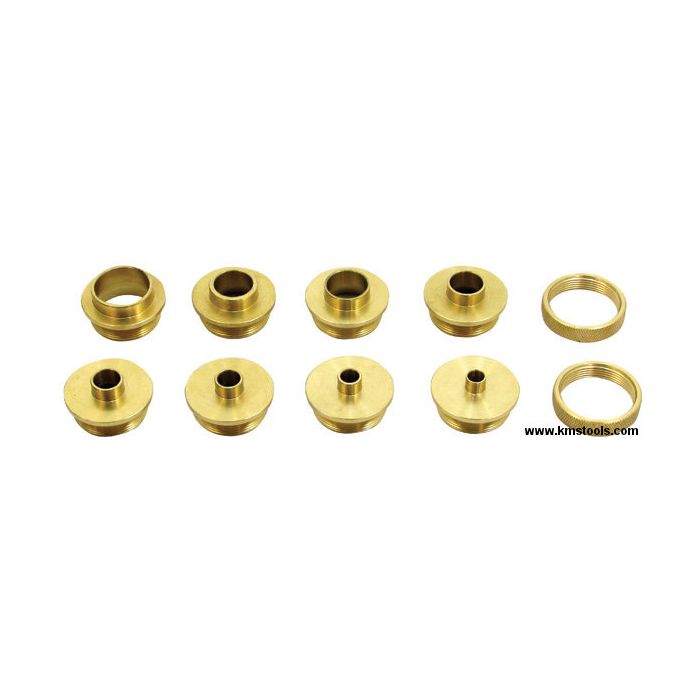 10-Pc. Brass Template Guide Kit