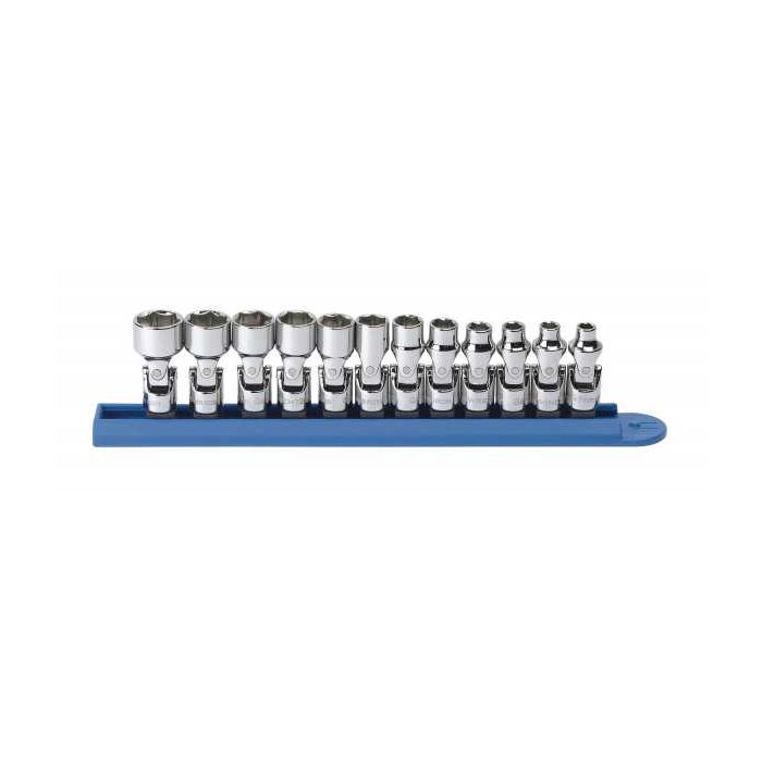 GearWrench 12pc 1/4" Drive 6 Point Flex Socket Set - Metric