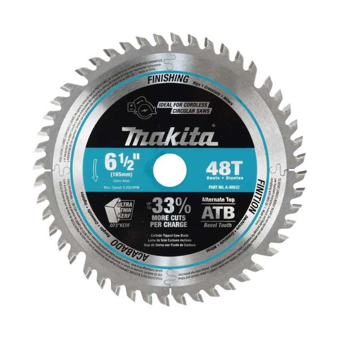 165mm makita deals circular saw blade