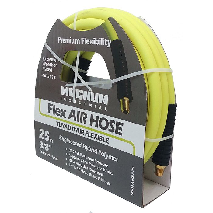 Magnum Industrial 3/8 x 25' All-Weather Flexible Air Hose