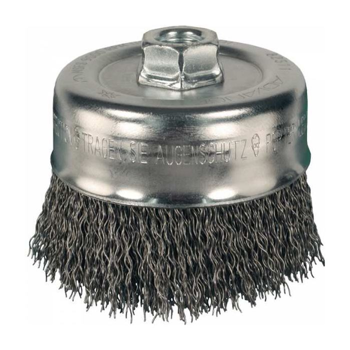 Pferd 2-3/4 Crimped Wire Cup Brush - Stainless Steel