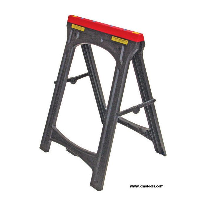 Performance Tool Plastic Folding Sawhorses 2pk   WIL W54011 LRG 