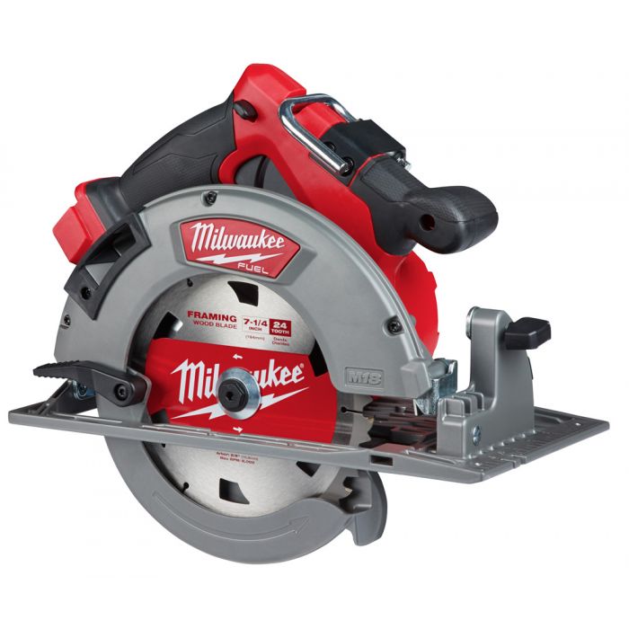 Milwaukee M18 FUEL 18 Volt Lithium-Ion Brushless Cordless 7-1/4 in. Circular  Saw Tool Only