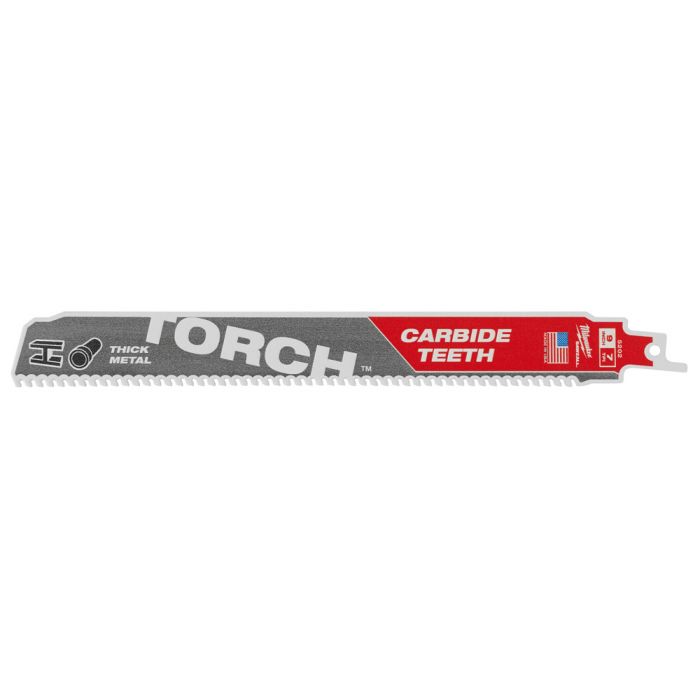 Milwaukee 9 in. 7TPI THE TORCH Carbide Teeth SAWZALL Blade