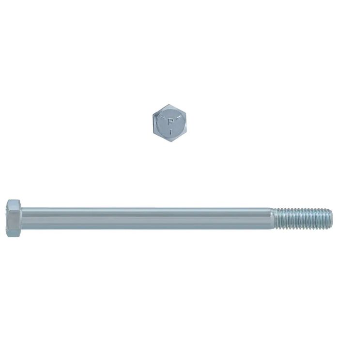 Paulin 1 2 x 8 inch Hex Head Cap Screw Zinc Plated Grade 5