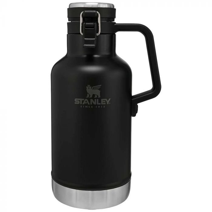 Stanley Classic 64oz Matte Black Easy-Pour Growler