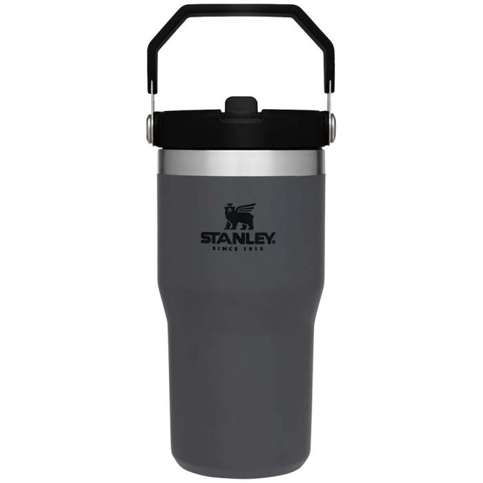 Stanley 20oz Charcoal Iceflow Flip Straw Tumbler