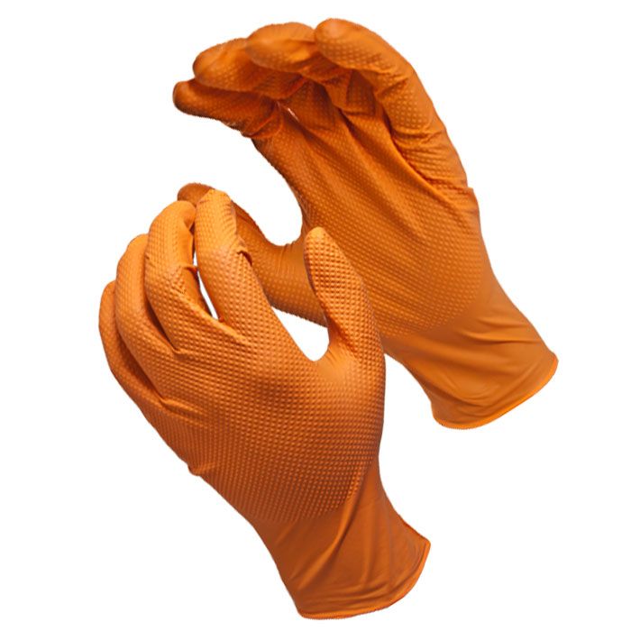 Watson Monkey Wrench Powder-Free Textured 6 mil Nitrile Gloves (50pk) (M)
