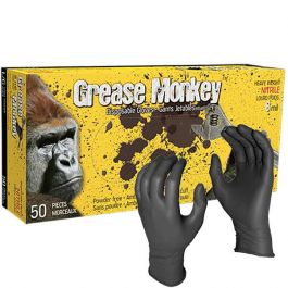 Grease Monkey 8 mil Nitrile Gloves