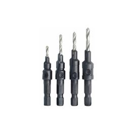 ROK 4pc Countersink Bit Set